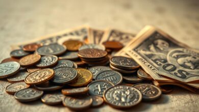 monedas y billetes antiguos