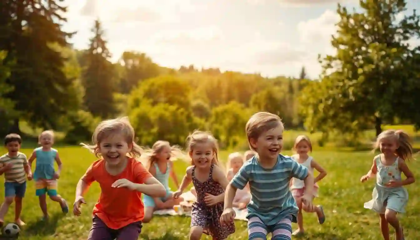 Actividades al aire libre para niños en vacaciones
