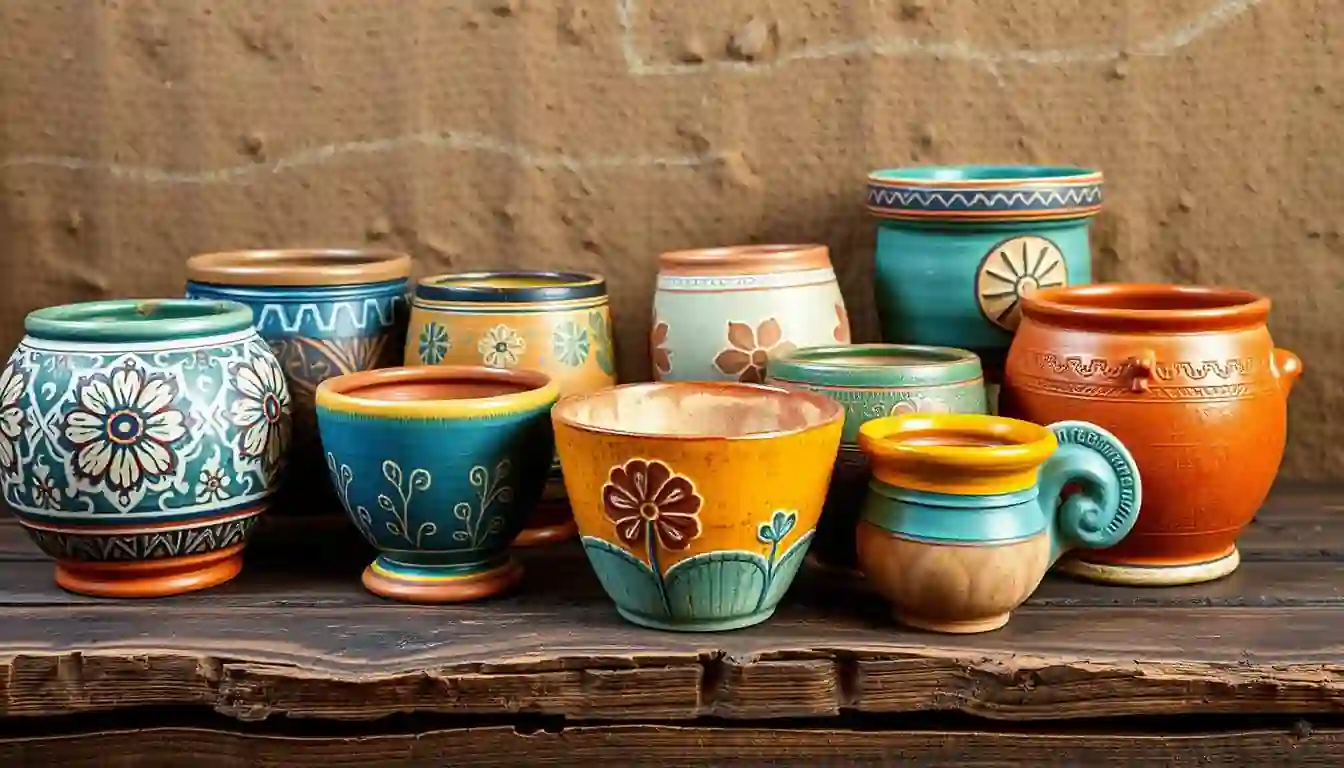 Decora macetas con técnicas sencillas
