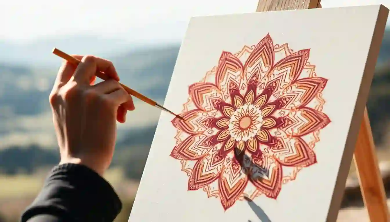 Cómo pintar mandalas para reducir el estrés