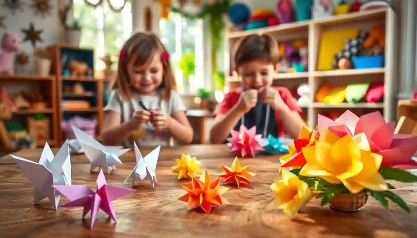 Manualidades con papel para niños