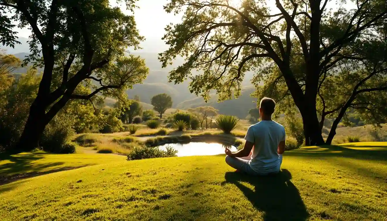 Cómo meditar al aire libre y relajarte