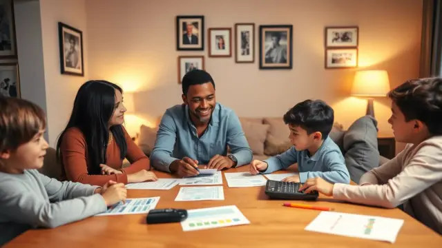 Cómo hablar de dinero en familia sin crear conflictos innecesarios